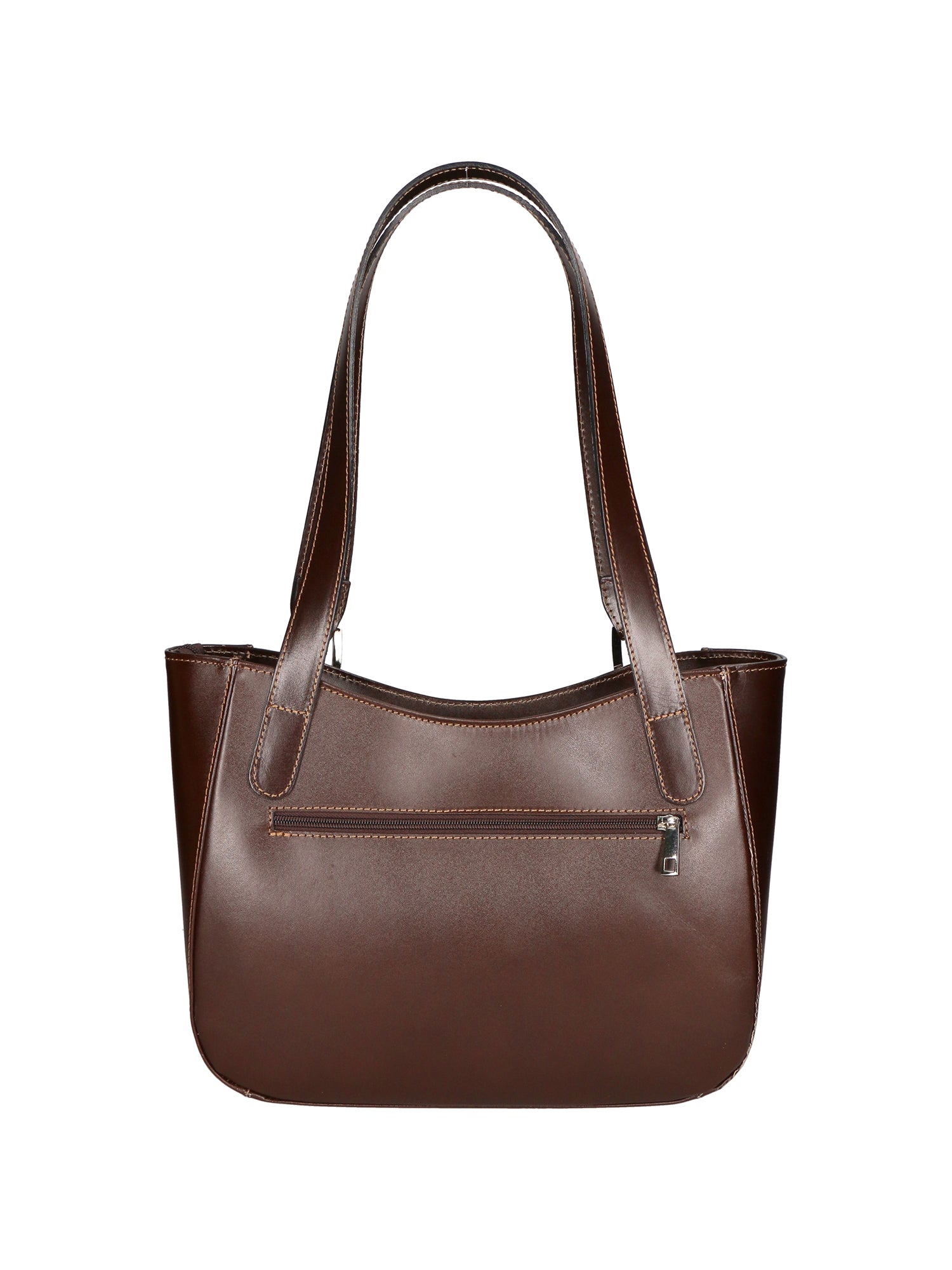 Eva Borsa a spalla da donna Vera pelle 9024-TMORO DARK BROWN Gave Lux
