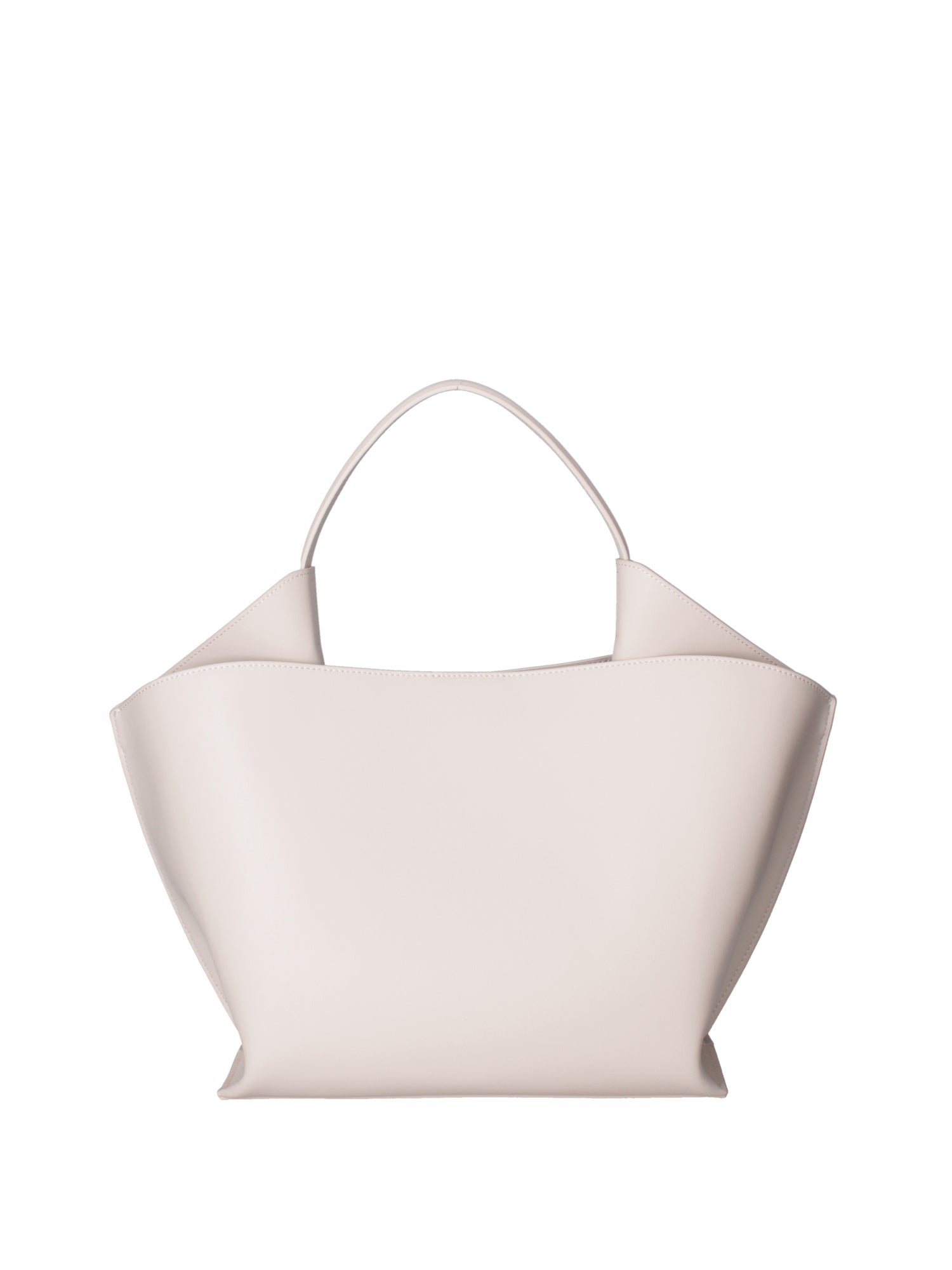 Borsa a mano da donna 100% pelle riciclata 07226-Latte Viola Castellani