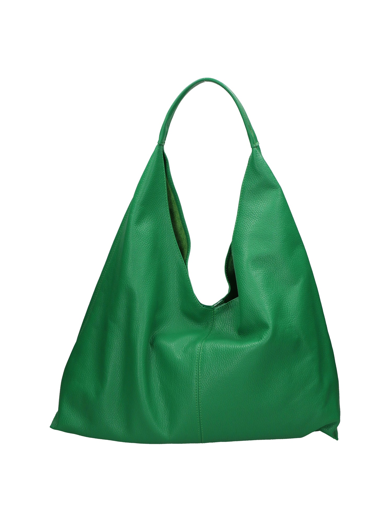 Ginger Borsa a spalla da donna Vera pelle 05788-D47 VERDE MELA Gave Lux