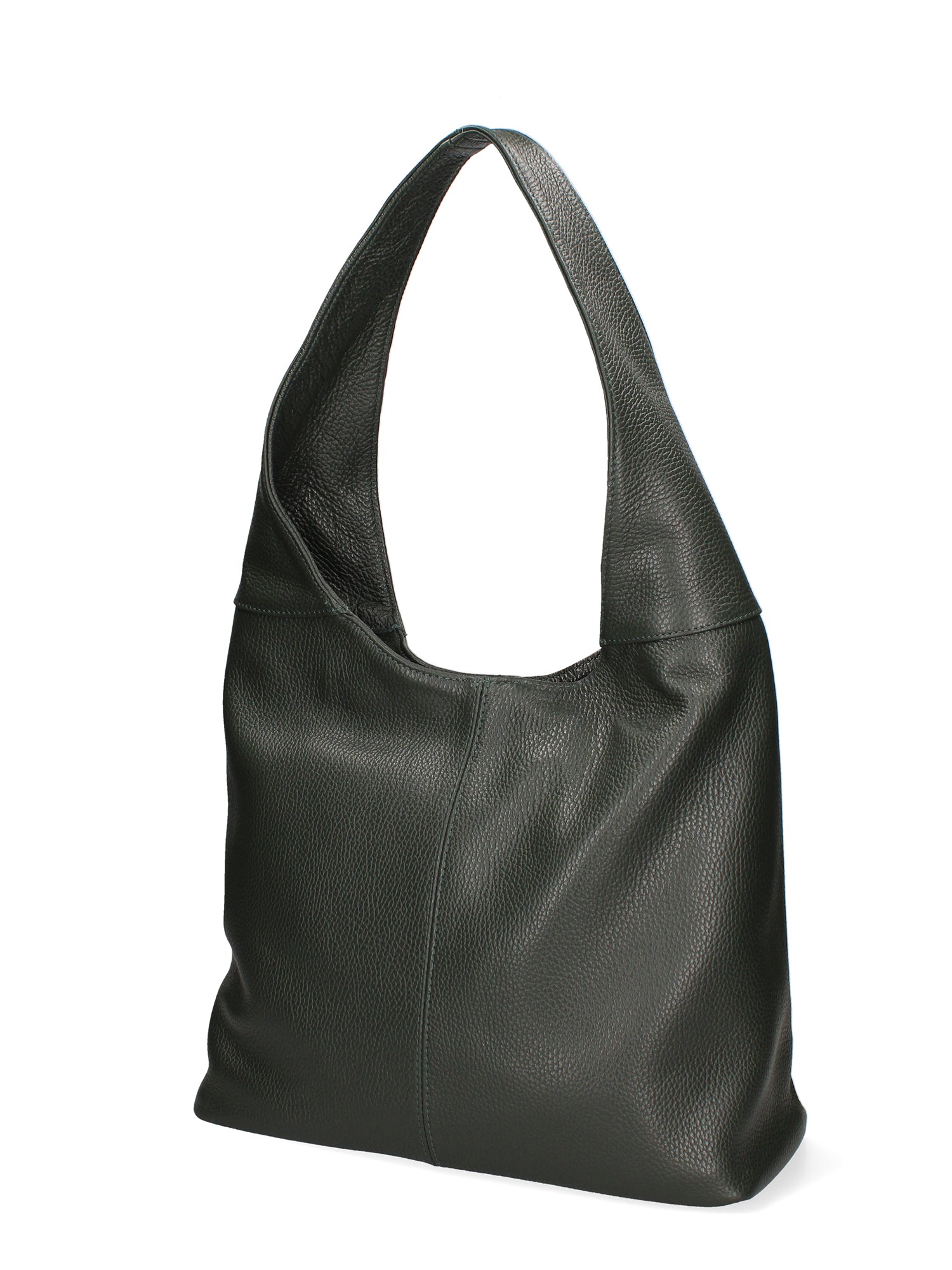 Aria Borsa a mano da donna 100% pelle 07029-D14 VERDE SCURO Gave Lux