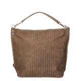 Elga Borsa a spalla da donna Vera pelle 80051-TAUPE Gave Lux