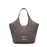 Biarriz Borsa Shopper da donna Ecopelle VT-220-TORTORA 19V69 Italia