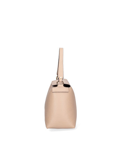 Borsa a spalla da donna Vera pelle 07154-D05 CAPPUCCINO Roberta Rossi