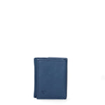 Vera pelle VS-1022-Jeans Set portafoglio e portachiavi uomo Sergio Valentini