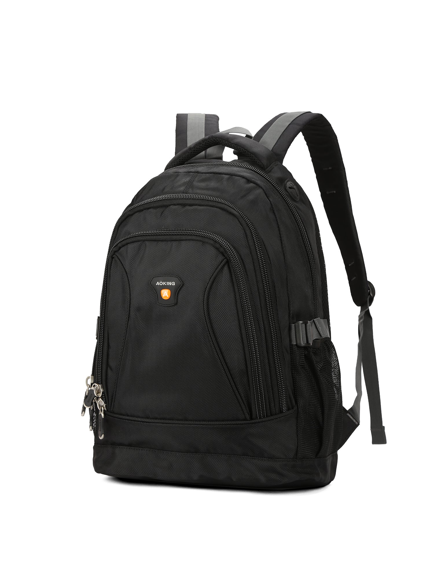 Zaino unisex Nébris Casual H6007-BLACK Aoking