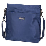 Borsa a tracolla uomo 100% pelle PU PCL3159-BLUE Northampton Polo Club