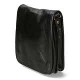 Fiamma Borsa a tracolla da donna Vera pelle 9109-NERO BLACK Gave Lux