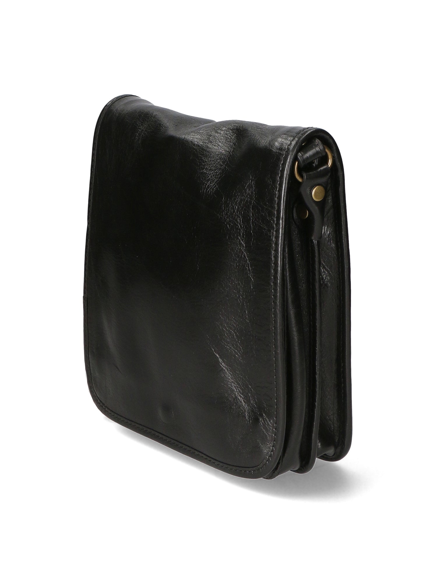 Fiamma Borsa a tracolla da donna Vera pelle 9109-NERO BLACK Gave Lux