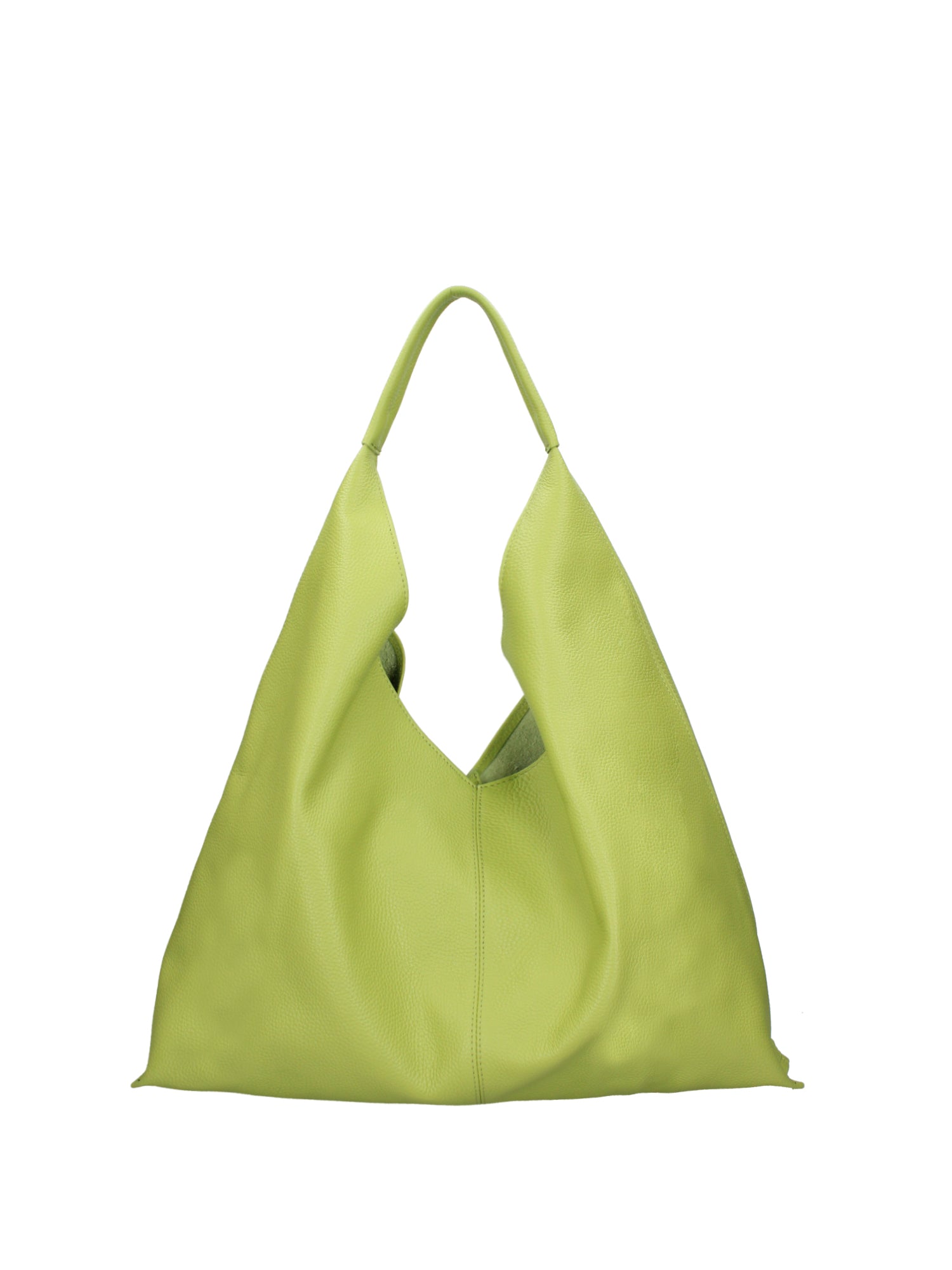 Borsa a mano da donna 100% vera pelle 07209-D12 VERDE Roberta Rossi