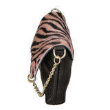 Safira Borsa a mano da donna Vera pelle 04760-ZEBRA ROSA Gave Lux
