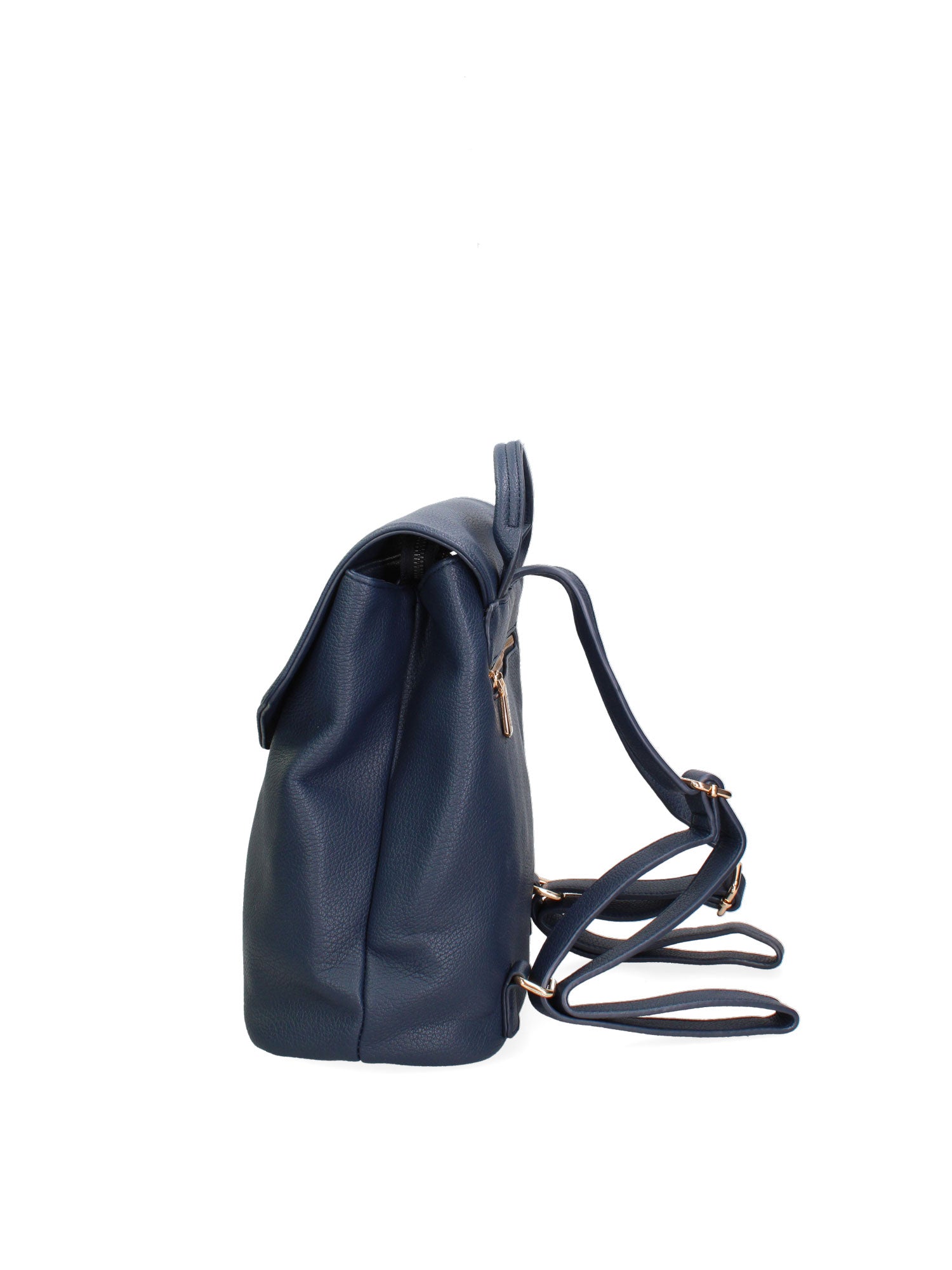 Zaino da donna in ecopelle Casual 640-2-NAVY BLUE Diana&co