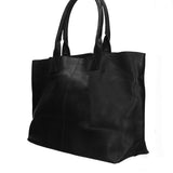 Morea Borsa Shopper da donna Vera Pelle 518907-D28 NERO Gave Lux