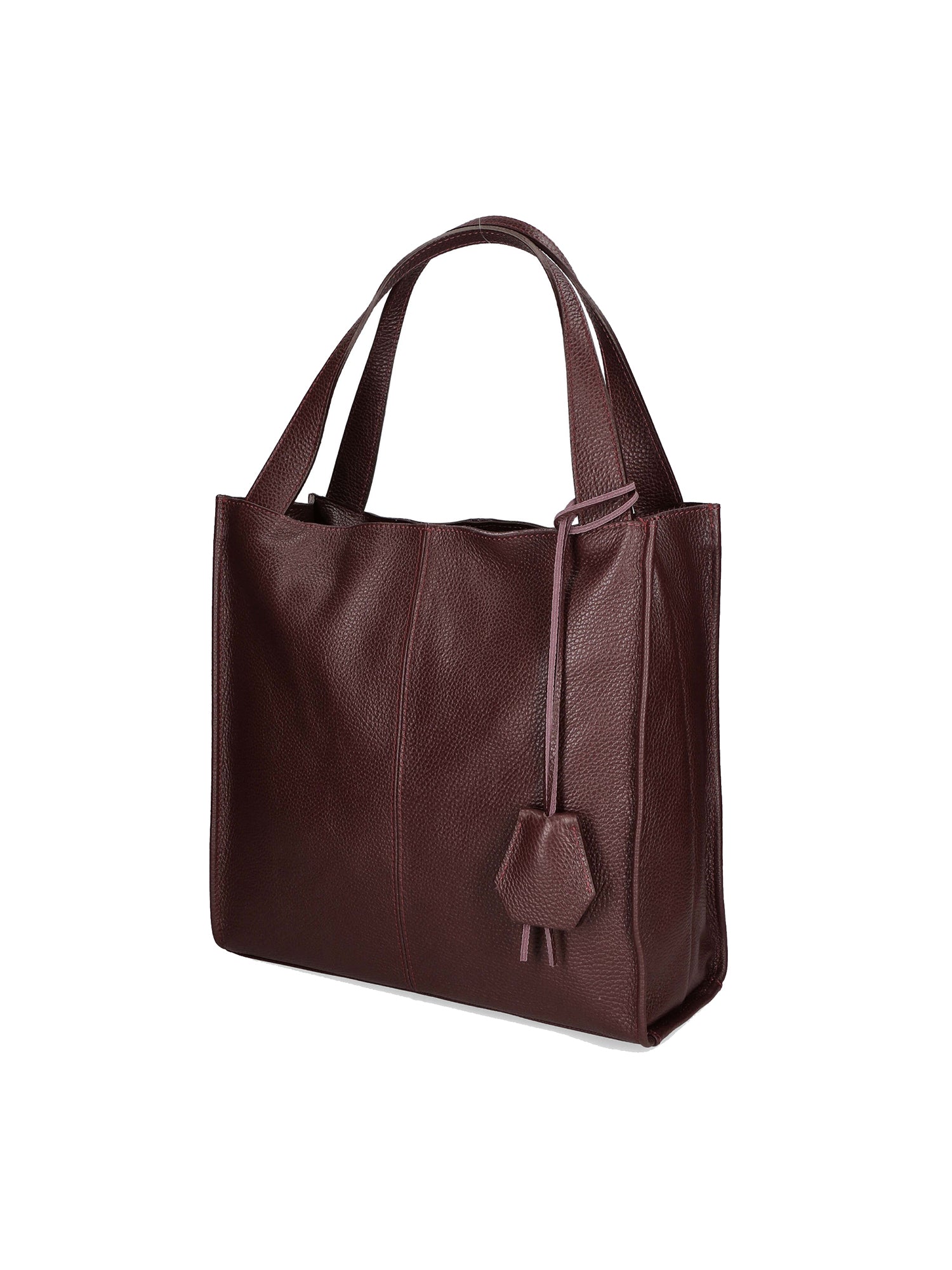 Aelia Borsa a spalla da donna Vera pelle 3312-D54 BORDO SCURO DARK BORDEAUX Gave Lux
