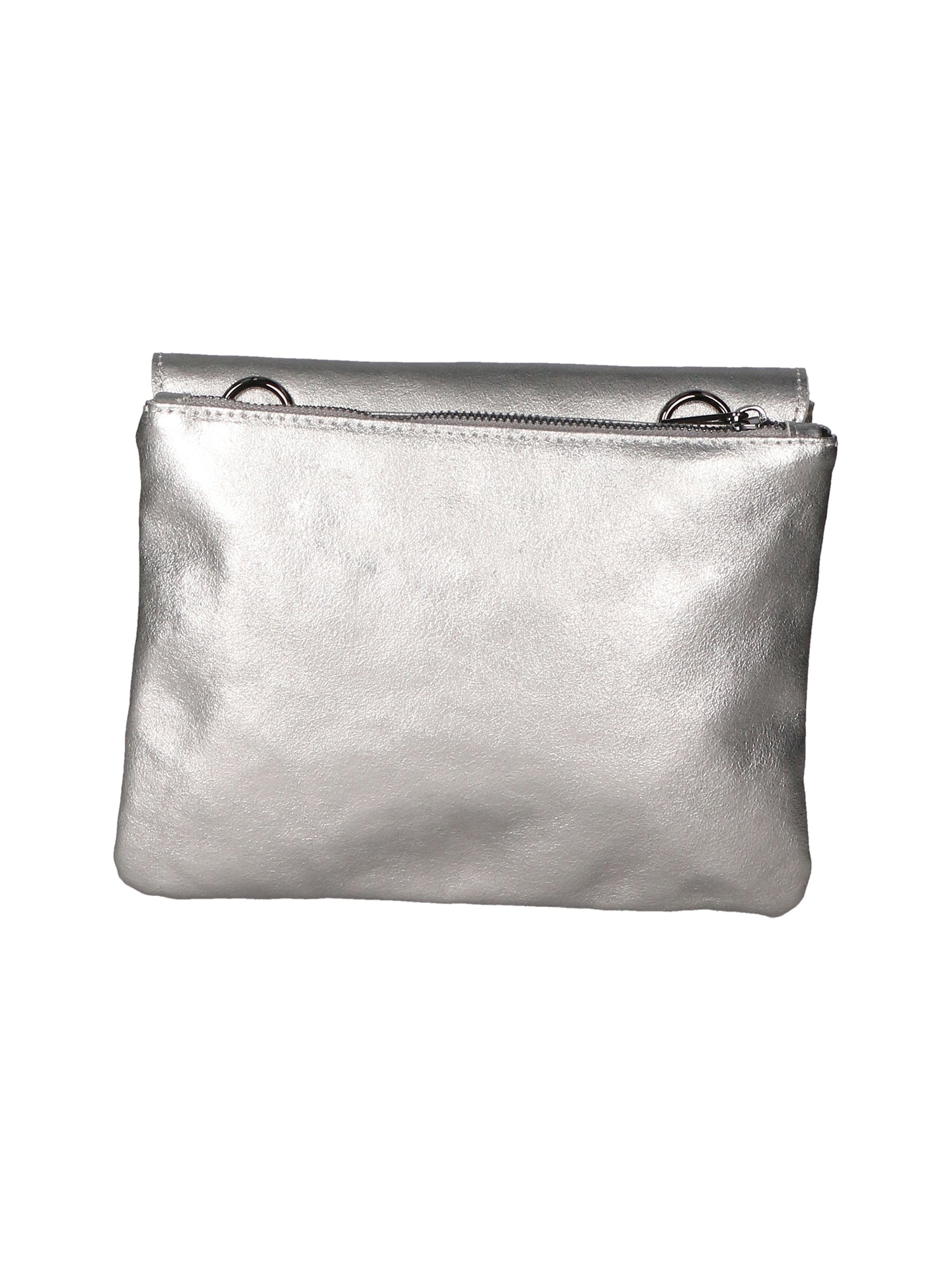 Angelica Pochette da donna Vera pelle 05413-L002 ARGENTO SCURO Gave Lux