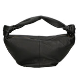 Lunaria Borsa a spalla da donna Vera pelle 06007-D28 NERO BLACK Gave Lux