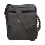 Borsa a tracolla uomo 100% pelle PU PCL3027-BLACK Northampton Polo Club