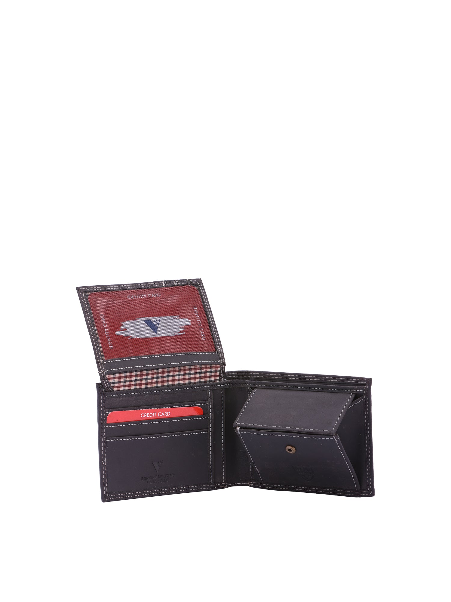 Portafoglio uomo in vera pelle Casual IN-1102-SKULL-NERO Sergio Valentini