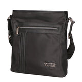 Borsa a tracolla uomo Pelle vegana PU PCL3161-BLACK Northampton Polo Club