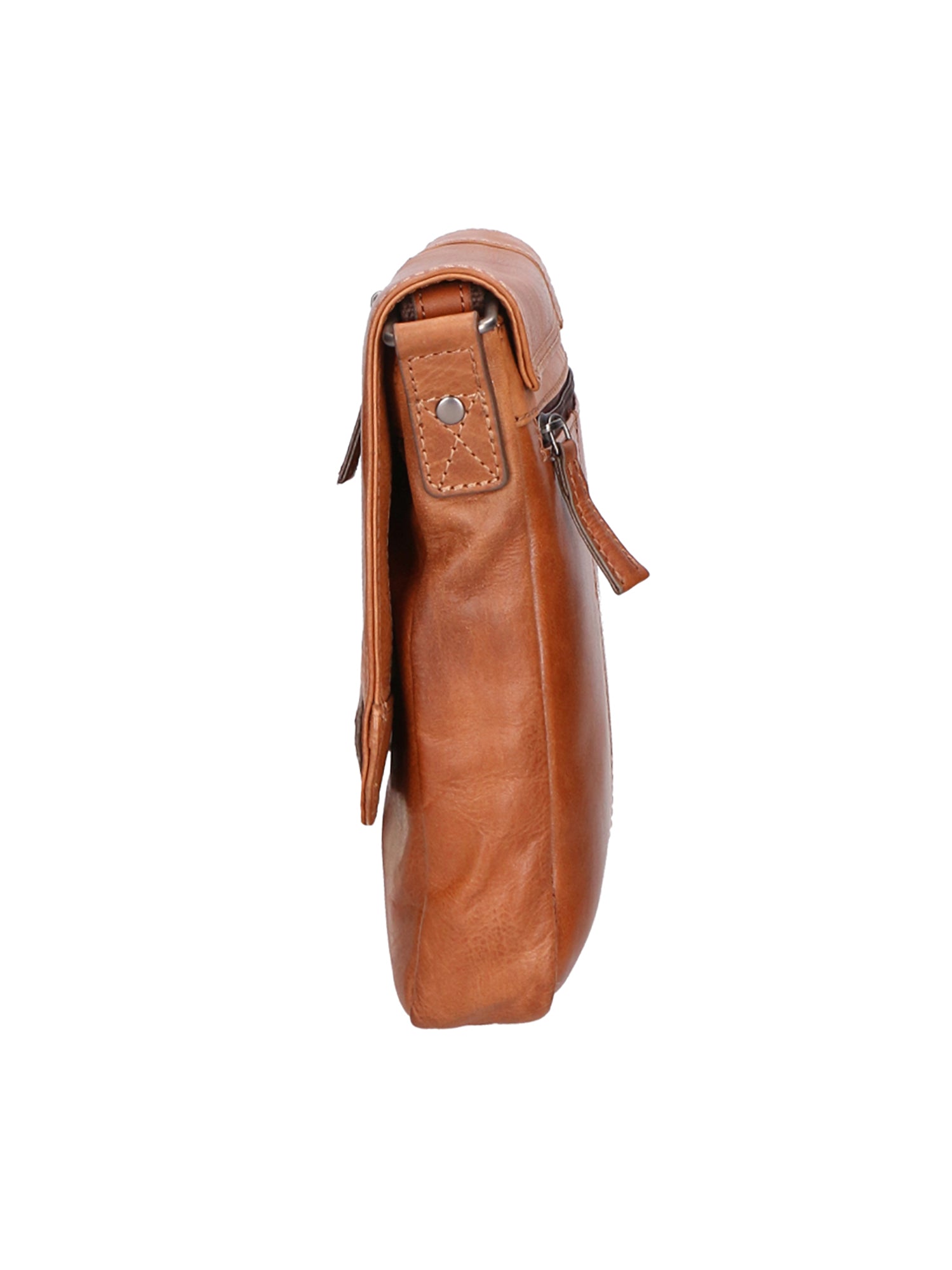 Borsa a tracolla unisex vera pelle Made in Italy SN5863547-TAN Santini Firenze
