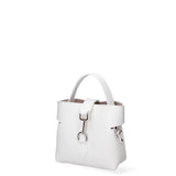 Modena Borsa a mano da donna Vera pelle 07380-PL01 BIANCO Gave Lux