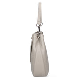 Borsa a spalla da donna Vera pelle 07316-D86 GRIGIO PERLA Roberta Rossi