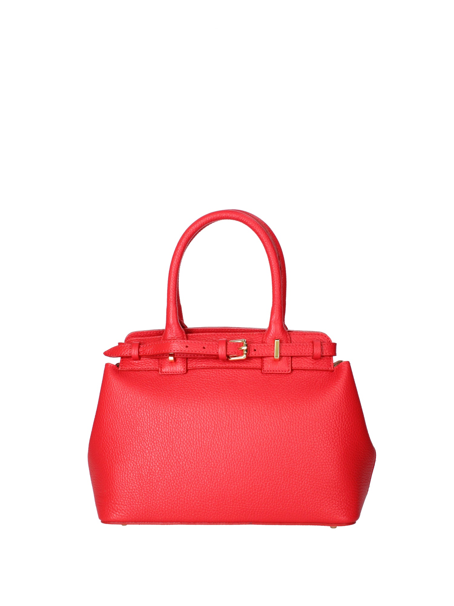 Borsa a mano da donna Vera Pelle 07146-D58 ROSSO FUOCO Viola Castellani