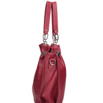 Ereba Borsa a mano da donna Made in Italy 100% pelle 3305-S10 RUBINO Gave Lux
