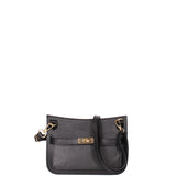 Katie Borsa a tracolla da donna 100% vera pelle 07145-D28 NERO Viola Castellani
