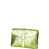 Borsa a mano da donna Vera pelle 07163-L017 VERDE CHIARO Viola Castellani