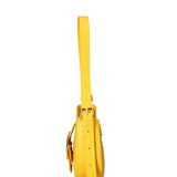 Borsa a spalla da donna 100% vera pelle 07213-L224 GIALLO Roberta Rossi