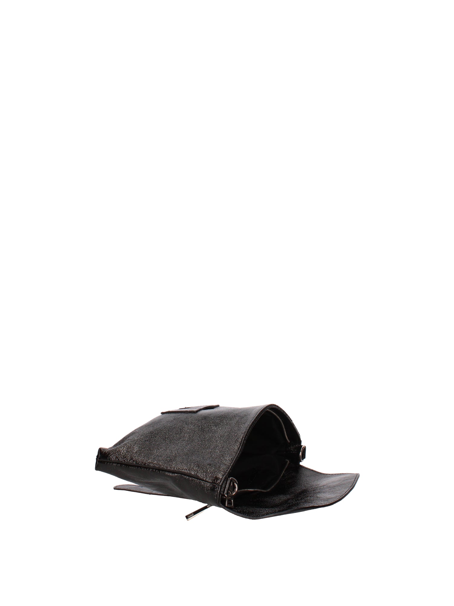 Borsa a mano da donna Vera pelle 07163-L022 NERO Viola Castellani