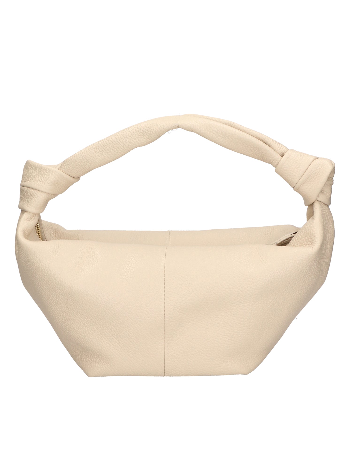 Lunaria Borsa a spalla da donna Vera pelle 06007-D37 LATTE MILK Gave Lux