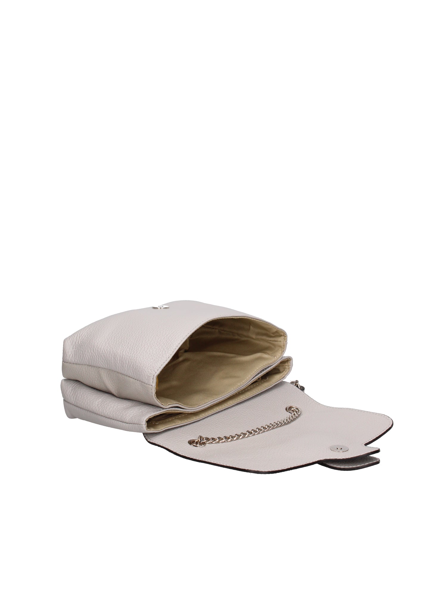 Caelia Borsa a tracolla da donna Vera pelle 194942-GRIGIO+NERO Gave Lux