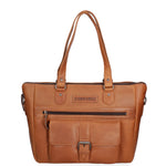 Borsa a spalla uomo in vera pelle Casual HILB-3340-CUOIO Hill Burry