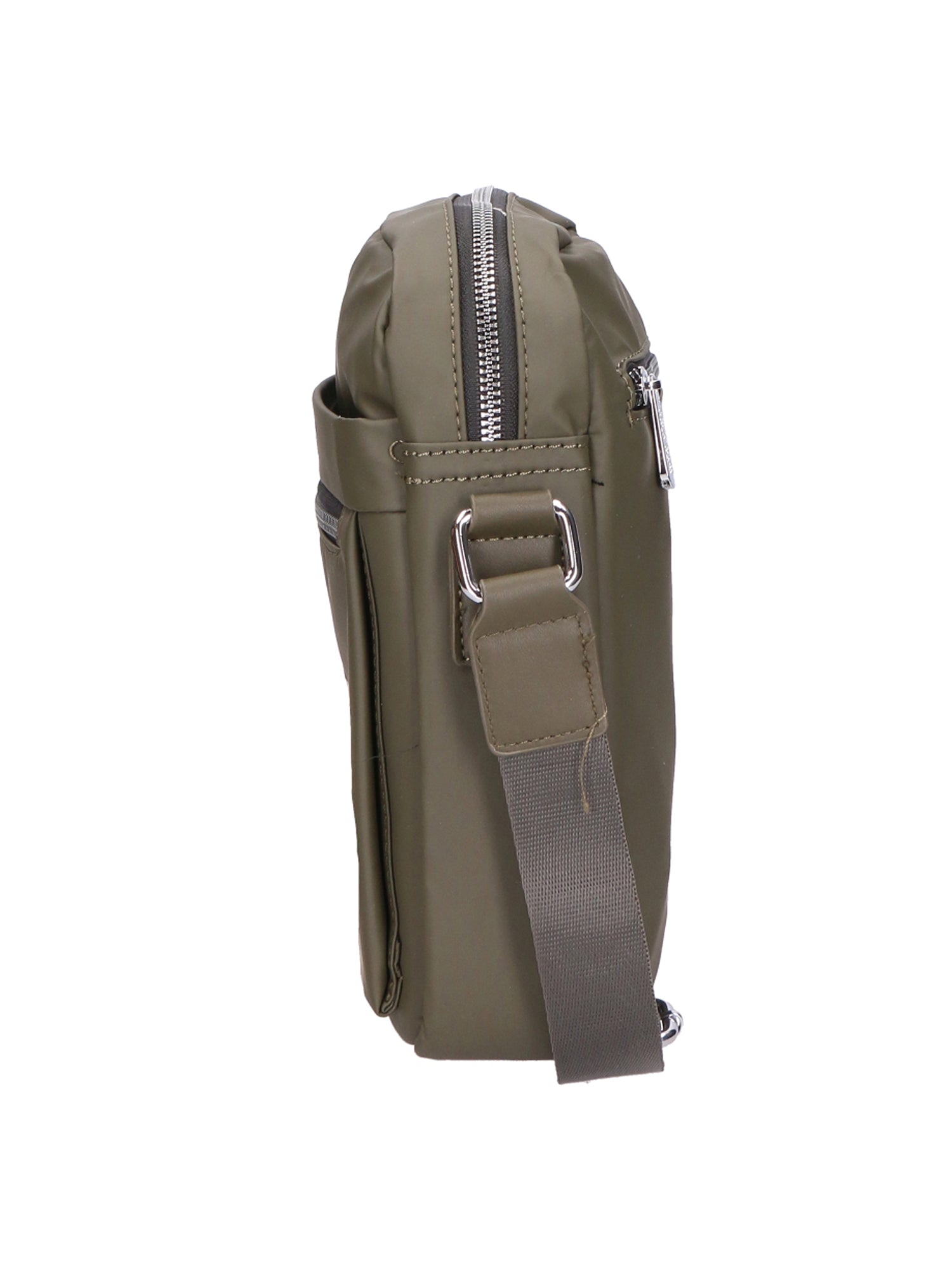 Borsa a tracolla uomo 100% PU Leather PCL3015-GREEN Northampton Polo Club