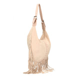 Zefira Borsa a spalla da donna Pelle Scamosciata 8630-ROSA PINK Gave Lux
