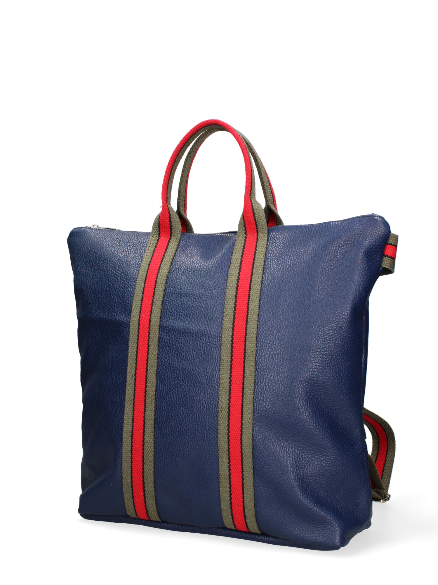 Varese Borsa a mano da donna Vera pelle 689746-D24 BLU JEANS - VERDE Gave Lux