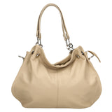Ereba Borsa a mano da donna Made in Italy 100% pelle 3305-S03 BEIGE Gave Lux