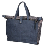 Rosella Borsa a mano da donna Ecopelle LK0245-BLU Gave Lux