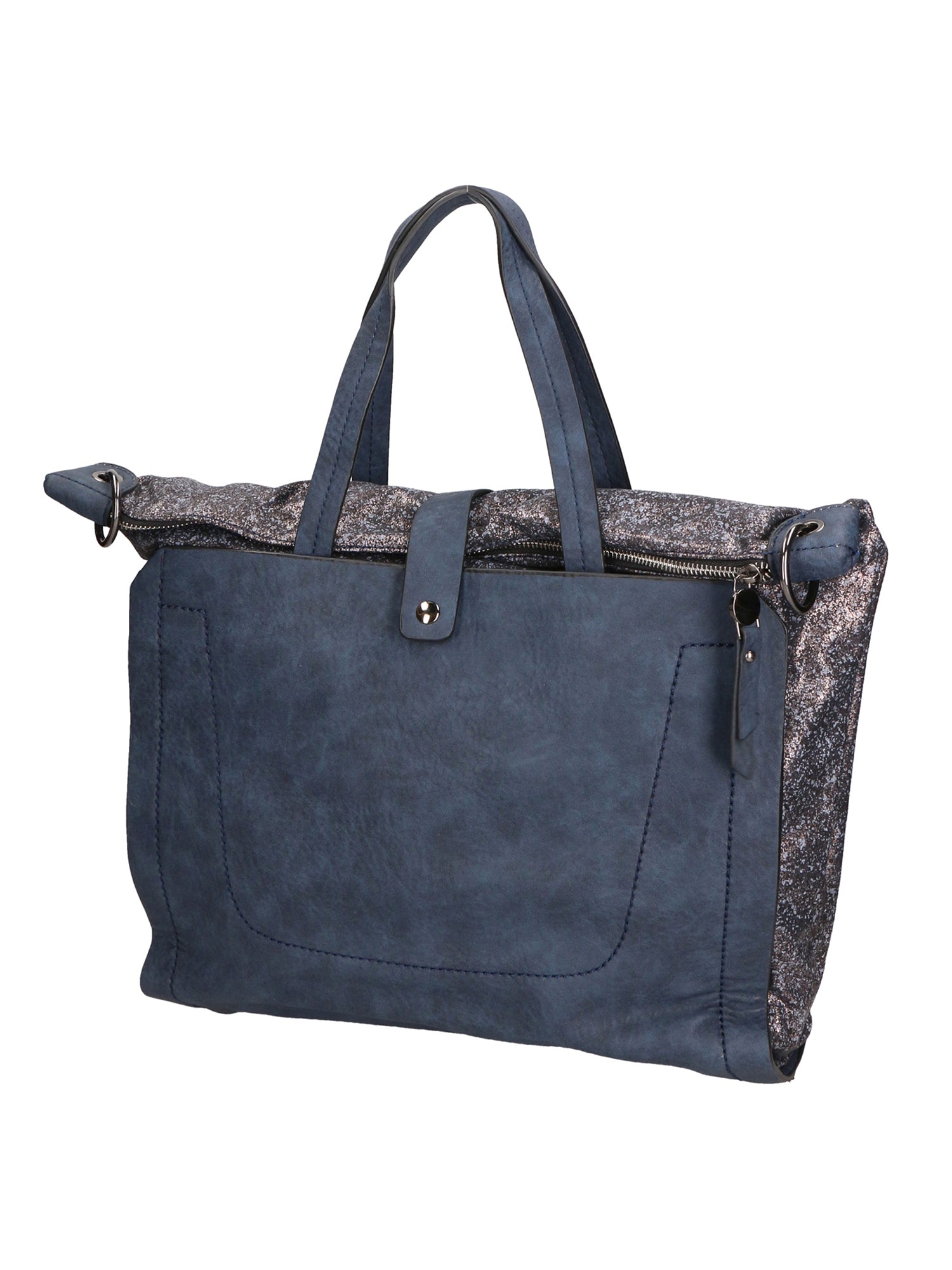 Rosella Borsa a mano da donna Ecopelle LK0245-BLU Gave Lux