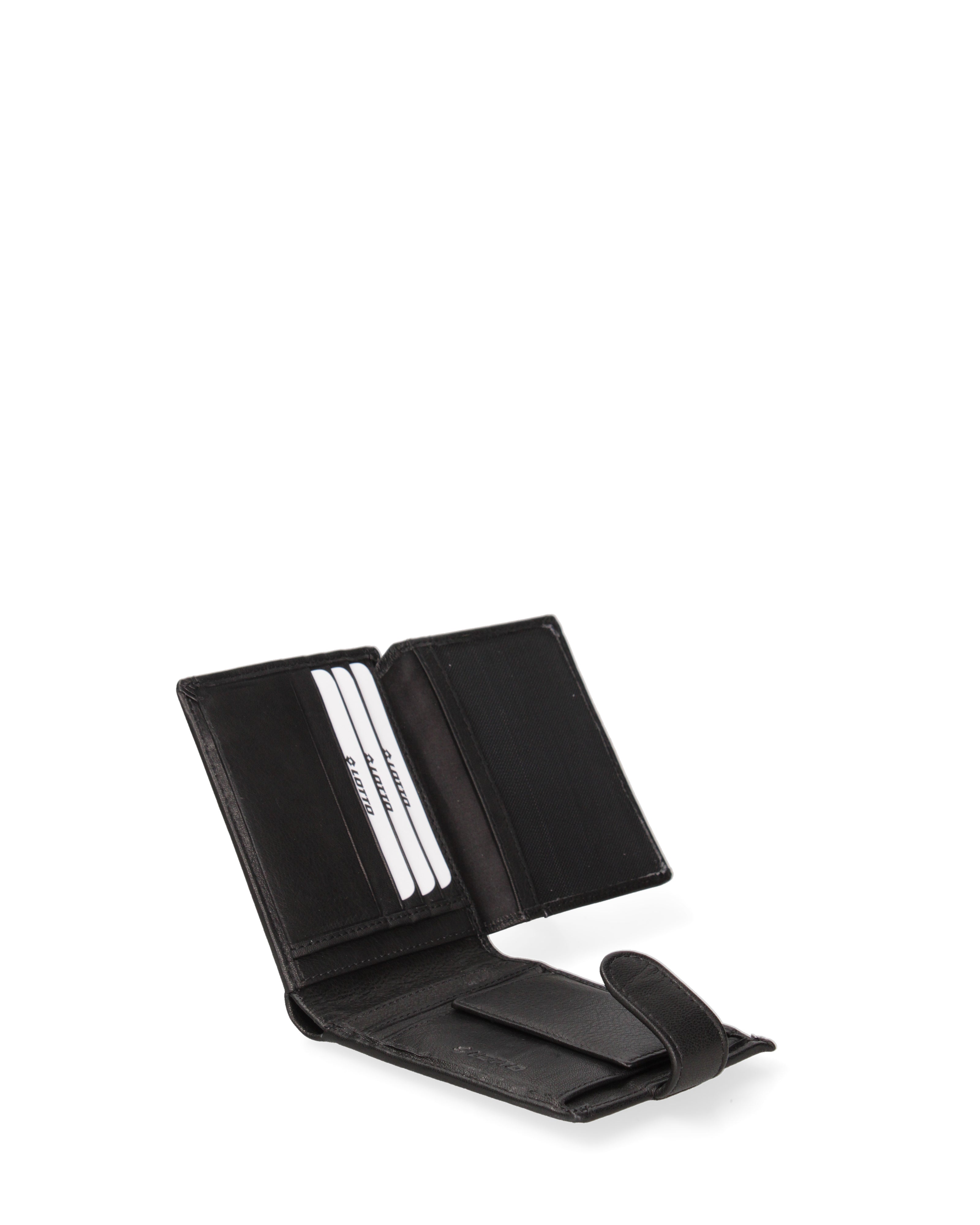 Portafoglio uomo in vera pelle Casual LTT4014-U2L-NERO Lotto