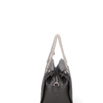 Borsa a spalla da donna Vera pelle JR-W-101-BLACK-SILVER John Richmond