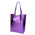 Iride Borsa a mano da donna 100% pelle 05921-DL45 VIOLA Gave Lux