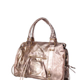 Novara Borsa a spalla da donna Vera pelle 06090 LM-L005 BRONZO Gave Lux