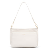 Borsa a spalla da donna 100% pelle vegana PU 703-1PT-BEIGE Diana&co