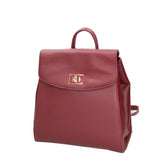 Zaino da donna in ecopelle Casual 635-2-BURGUNDY Diana&co