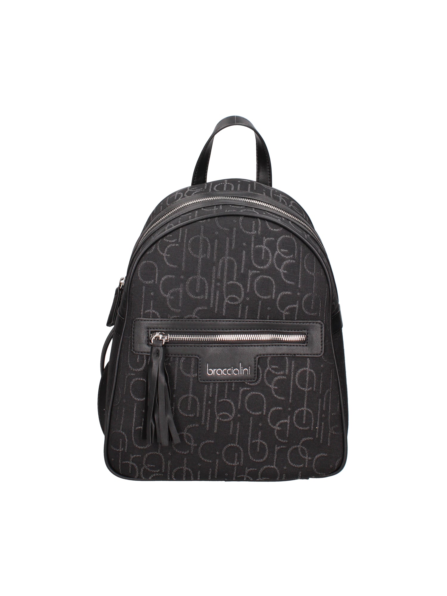 Valeria Ultra Zaino da donna 100% Poliuretano B16552-NERO Braccialini