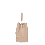 Borsa a mano da donna 100% pelle vegana PU 741-1PT-LIGHT CREAM Diana&co