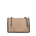 Crystalline Borsa a tracolla da donna Vera pelle 80066-TAUPE Gave Lux