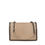 Crystalline Borsa a tracolla da donna Vera pelle 80066-TAUPE Gave Lux